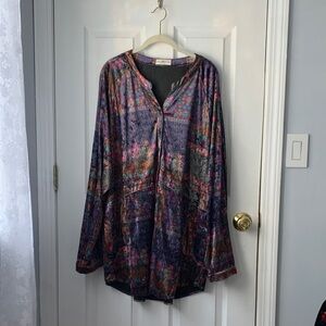 NATURAL LIFE Vibrant Multicolor Blouse